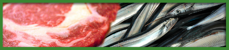 carnes y pescados ozono